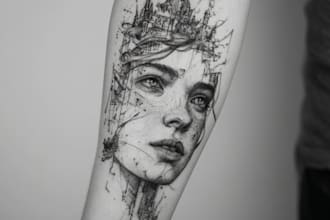 create a stunning tattoo design for you