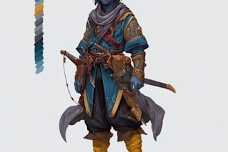 make fantasy dnd character