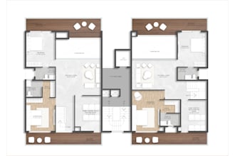create professional colored floor plan renders