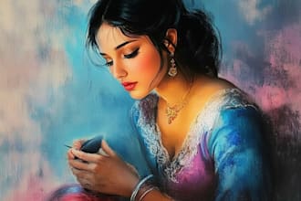 turn photo into royal digital oil painting portrait
