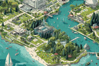 design high quality event map