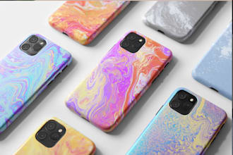do custom phone case design in bulk for pod business