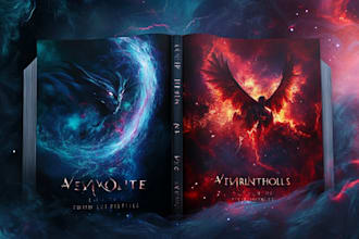do fantasy book cover, thriller book cover design
