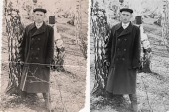 restore your old photos and turn them into live videos