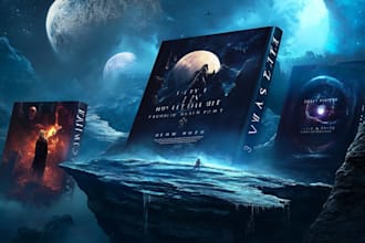 design your horror, thriller, scifi, fantasy book cover