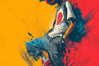 do illustration expresionism art, graffity, abstract