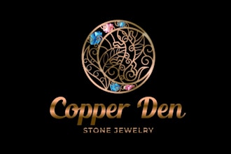design modern luxury spa, salon, diamond, cosmetics and jewelry logo