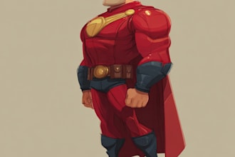design your comic, game and children story character