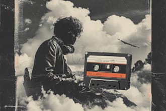 design album cover, single or mixtape music artwork