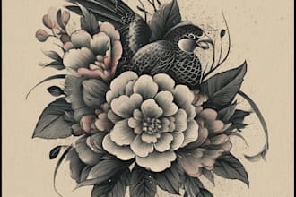 design a traditional tattoo for you