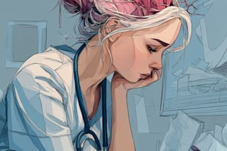 create medical illustrations and diagrams
