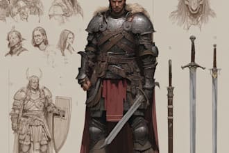 do creature concept art, character concept design or sketch