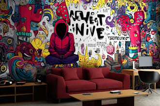 wall art, pop art, mural, graffiti, doodle, canvas wallpaper
