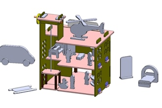 design wooden toys with cutting files