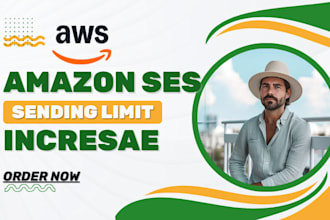 setup amazon ses for bulk email sending with limit increase aws smtp creation