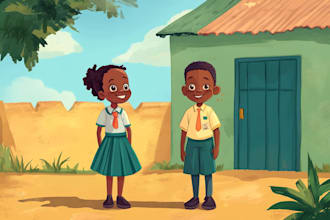 illustrate 3d children book illustrations and kids stor