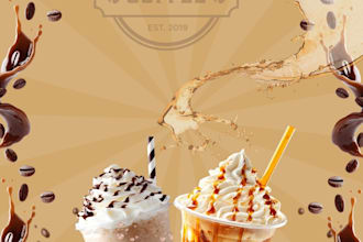 create food poster menu