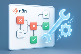 fix, debug and optimize n8n workflows