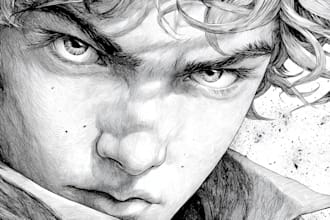 illustrate your comic book cover