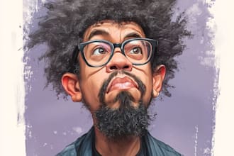 personalized portraits and caricatures