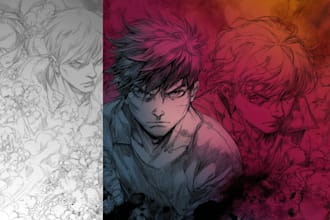 draw your comic book cover