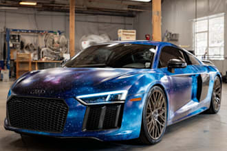 design professional truck, car, van, boat wrap for you