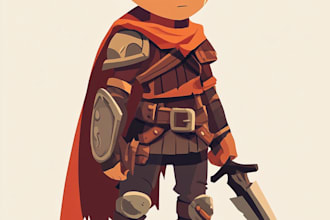 design professional characters for 2d games in unity
