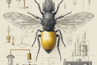 draw a scientific illustration