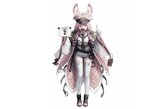 draw a fantasy anime art and illustration