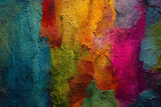 paint expressive colorful abstract portraits
