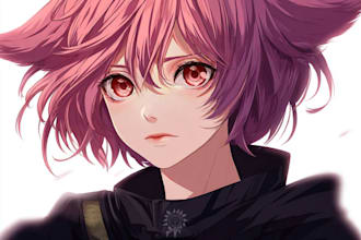 draw anime art reference character sheet design vtuber model