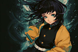 draw anime and manga illustrations