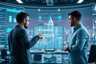 create crypto token on bep20, erc20, solana token, create smart contract