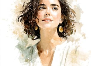 hand draw digital watercolor illustration and clip art