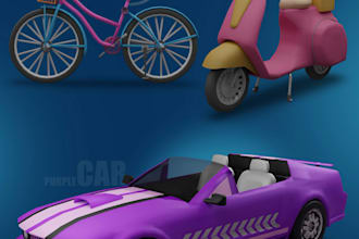 create ugc roblox asset 3d model and build maps, roblox blender model for game