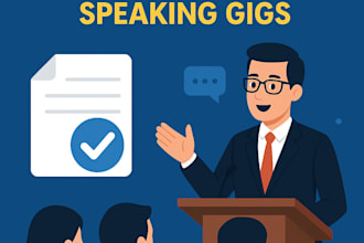 generate verified speaking leads and high paying public speaking gigs