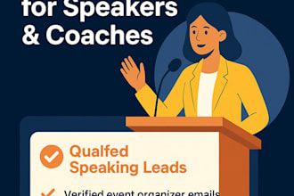 provide qualified speaking leads for speakers and coaches