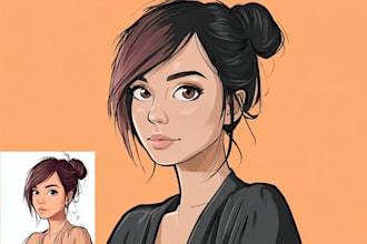 create cute cartoon avatar from your photo