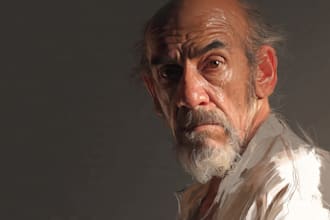 draw digital realistic portrait  art