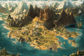 create your fantasy city map