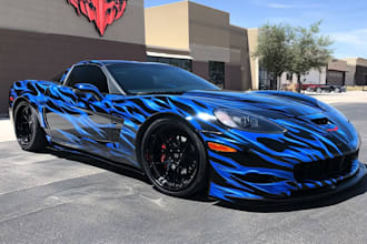 make branding vehicle wrap, car wrap, van wrap,