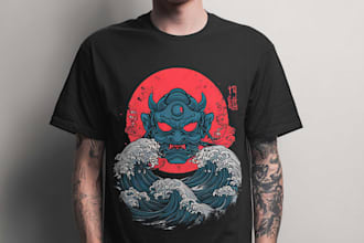 have a  t shirt illustration