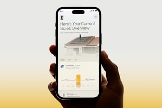 build solar energy app, electricity app, energy management, power management app