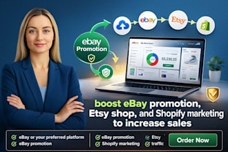 boost shopify marketing ebay promotion etsy shop audit increase store visibility