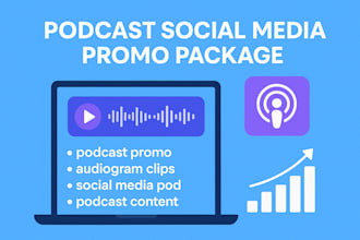 do podcast promo podcast content social media pod audiogram clips episode promo