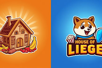 design unique kawaii style logo for businesses
