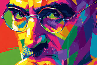 create an awesome wpap pop art