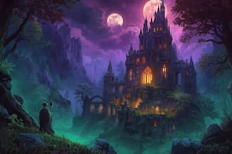 design an background and environment art