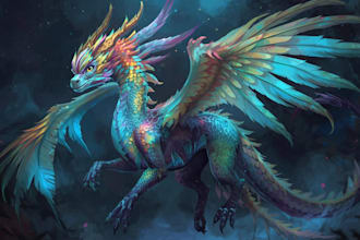 illustrate animal into character design fantasy