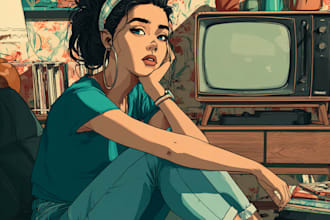 do comics book pages, storyboards, illustrations